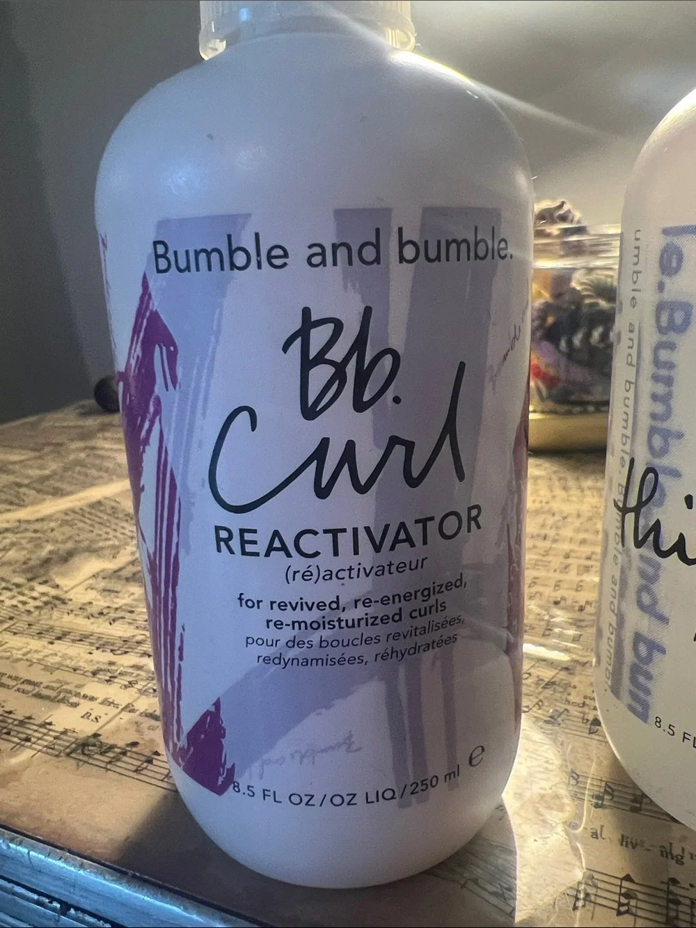 Bumble and Bumble Two-for-one Bundle- Curl Reactivator and Thickening Hairspray